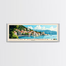 Mala Kolombarica, Croatia Panoramic Beach Print, Vacation Gift, Croatia Wall Art, Beach Painting, Beach Decor, Beach Painting
