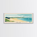 Mudeford Sandbank, United Kingdom Panoramic Print, Vacation Gift, United Kingdom Wall Art, Vacation Wall Art, Vacatation Memories, Beach Decor, Beach Or Lakehouse Art