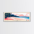Pink Beach, Indonesia Panoramic Print, Vacation Gift, Indonesia Wall Art, Vacation Wall Art, Vacatation Memories, Beach Decor, Beach Or Lakehouse Art