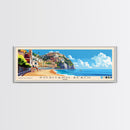 Positano Beach, Italy Panoramic Print, Vacation Gift, Italy Wall Art, Beach Painting, Beach Decor, Beach Or Lakehouse Art