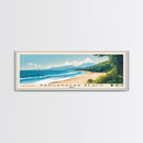 Radhanagar Beach, India Panoramic Print, Vacation Gift, India Wall Art, Vacation Wall Art, Vacatation Memories, Beach Decor, Beach Or Lakehouse Art