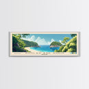 Similan and Surin, Thailand Panoramic Print, Vacation Gift, Thailand Wall Art, Vacation Wall Art, Vacatation Memories, Beach Decor, Beach Or Lakehouse Art