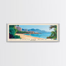 South Bay Beach, Hong Kong Panoramic Beach Print, Vacation Gift, Hong Kong Wall Art, Framed Canvas Print, Framed Beach Painting