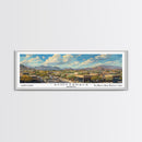 Scottsdale Arizona Travel Poster, Framed Canvas Print, Wall Art, Home Decor, Travel Gift, Living Room Art, Retro Style Art, Office Decor
