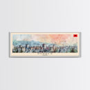 Durres Albania Travel Print Wall Art, Panoramic City Art, Travel Art, Wall Decor, Vacation Gift, Framed Canvas Print Or Metal Art