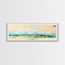Preov Slovakia Wall Art, Panoramic Travel Poster, Panoramic Framed Canvas Print, City Wall Art, Wall Hanging Home Decor, Travel Art