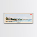 Zadar Croatia Travel Print Wall Art, Panoramic City Art, Travel Art, Wall Decor, Vacation Gift, Framed Canvas Print Or Metal Art