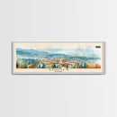 Shumen Bulgaria Travel Art, City Art, Framed Canvas Print or Metal Wall Art, Europe Travel Poster, Panoramic Wall Art, Extra Wide Wall Art