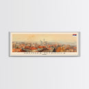 Sremska Mitrovica Serbia Travel Art, City Art, Framed Canvas Print or Metal Wall Art, Europe Travel Poster, Panoramic Wall Art, Extra Wide Wall Art