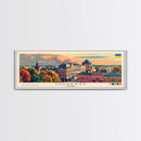 Cherkasy Ukraine Travel Art, City Art, Framed Canvas Print or Metal Wall Art, Europe Travel Poster, Panoramic Wall Art, Extra Wide Wall Art