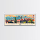 Sabadell Spain Travel Print Wall Art, Panoramic City Art, Travel Art, Wall Decor, Vacation Gift, Framed Canvas Print Or Metal Art
