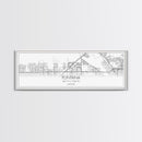 Panoramic Fontana City Map, California Art, Map Print, Minimalist Wall Art, Canvas Art, Housewarming Gift, Street Map Art, Closing Gift