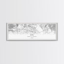 Panoramic Kyiv City Map, Ukraine Art, Map Print, Minimalist Wall Art, Canvas Art, Housewarming Gift, Street Map Art, Closing Gift