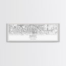Panoramic Raleigh City Map, North Carolina Art, Map Print, Minimalist Wall Art, Canvas Art, Housewarming Gift, Street Map Art, Closing Gift