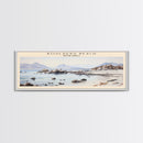 Boulders Beach COUNTRY Travel Poster Print, Framed Canvas Print, COUNTRY Travel Art, Wood Framed Art, Wall Hanging, Home Decor