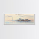 CN Tower Framed Canvas Print Travel Poster | Wall Art | Home Decor | Gift For Travel Lover | Wall Hanging | Original Art
