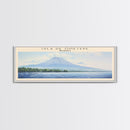 Isla de Ometepe Framed Canvas Print Travel Poster | Wall Art | Home Decor | Gift For Travel Lover | Wall Hanging | Original Art