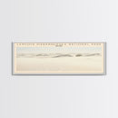 Lencois Maranhenses National Park COUNTRY Travel Poster Print, Framed Canvas Print, COUNTRY Travel Art, Wood Framed Art, Wall Hanging, Home Decor