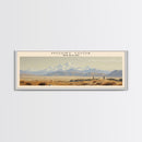 Mount Cook Framed Canvas Print Travel Poster | Wall Art | Home Decor | Gift For Travel Lover | Wall Hanging | Original Art