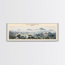 Palenque COUNTRY | Framed Travel Poster Canvas Print | Trendy Wall Art | Watercolor Painting | Living Room Art | Unique Art
