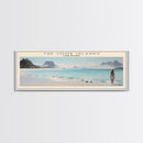The Cook Islands Travel Print Wall Art, Travel Poster Print, Retro Style COUNTRY Home Decor, Wall Hanging, Travel Gift Idea, Unique Metal Art