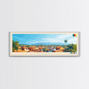 Garoua, Cameroon Travel Poster Panoramic Canvas Print, Garoua, Cameroon Painting, Cameroon Art, Garoua Travel Art, Guest Room Painting