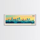Torreon, Mexico Travel Poster Panoramic Canvas Print, Torreon, Mexico Painting, Mexico Art, Torreon Travel Art, Guest Room Painting