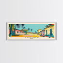Ashaiman, Ghana Panoramic Canvas Print, Ashaiman, Ghana Painting, Ghana Art, Ashaiman Travel Poster, Travel Art, Guest Room Painting