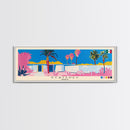 Ecatepec, Mexico Panoramic Canvas Print, Ecatepec, Mexico Painting, Mexico Art, Ecatepec Travel Poster, Travel Art, Guest Room Painting