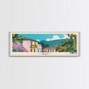 Itagui, Colombia Panoramic Canvas Print, Itagui, Colombia Painting, Colombia Art, Itagui Travel Poster, Travel Art, Guest Room Painting
