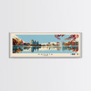 Kanata, Canada Panoramic Canvas Print, Kanata, Canada Painting, Canada Art, Kanata Travel Poster, Travel Art, Guest Room Painting
