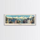 Kilmarnock, Scotland Panoramic Canvas Print, Kilmarnock, Scotland Painting, Scotland Art, Kilmarnock Travel Poster, Travel Art, Living Room Painting