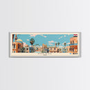 Mosul, Iraq Panoramic Canvas Print, Mosul, Iraq Painting, Iraq Art, Mosul Travel Poster, Travel Art, Housewarming Gift