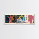 Parana, Argentina Panoramic Canvas Print, Parana, Argentina Painting, Argentina Art, Parana Travel Poster, Travel Art, Living Room Painting