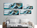 Fantasy Waterfall Canvas Print - Panoramic Landscape Painting - Perfect for Living Room and Bedroom Decor
