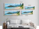 Azhithala Beach, India Panoramic Print, Vacation Gift, India Wall Art, Vacation Wall Art, Vacatation Memories, Beach Decor, Beach Or Lakehouse Art