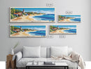 Costalegre, Mexico Panoramic Print, Vacation Gift, Mexico Wall Art, Beach Painting, Beach Decor, Beach Or Lakehouse Art