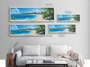 Cozumel, Mexico Panoramic Print, Vacation Gift, Mexico Wall Art, Beach Painting, Beach Decor, Beach Or Lakehouse Art