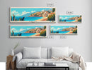 Crete, Greece Panoramic Print, Vacation Gift, Greece Wall Art, Vacation Wall Art, Vacatation Memories, Beach Decor, Beach Or Lakehouse Art