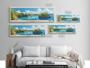 Guimaras, Philippines Panoramic Print, Vacation Gift, Philippines Wall Art, Vacation Wall Art, Vacatation Memories, Beach Decor, Beach Or Lakehouse Art