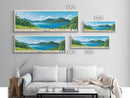 La Orchila Island, Venezuela Panoramic Print, Vacation Gift, Venezuela Wall Art, Beach Painting, Beach Decor, Beach Or Lakehouse Art