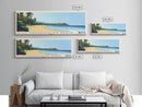 Mararikulam Beach, India Panoramic Print, Vacation Gift, India Wall Art, Beach Painting, Beach Decor, Large Wall Art, Wood Frame Art