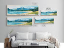 Mission Bay, New Zealand Panoramic Print, Vacation Gift, New Zealand Wall Art, Vacation Wall Art, Vacatation Memories, Beach Decor, Beach Or Lakehouse Art