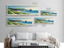 The Catlins, New Zealand Panoramic Print, Vacation Gift, New Zealand Wall Art, Beach Painting, Beach Decor, Beach Or Lakehouse Art