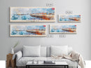 Horsens Denmark Travel Print Wall Art, Panoramic City Art, Travel Art, Wall Decor, Vacation Gift, Framed Canvas Print Or Metal Art