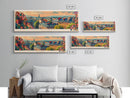 Derby United Kingdom Travel Print Wall Art, Panoramic City Art, Travel Art, Wall Decor, Vacation Gift, Framed Canvas Print Or Metal Art