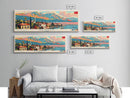 Samsun Turkey Travel Print Wall Art, Panoramic City Art, Travel Art, Wall Decor, Vacation Gift, Framed Canvas Print Or Metal Art