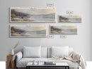Saugatuck Reservoir Connecticut Framed Canvas Print, Lake House Decor, Panoramic Wall Art, Travel Poster, Scenic Lake Painting, Living Room Decor