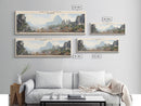 Batu Caves Travel Print Wall Art, Travel Poster Print, Retro Style COUNTRY Home Decor, Wall Hanging, Travel Gift Idea, Unique Metal Art