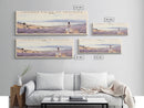 Lavender Fields of Provence Travel Poster Print, Framed Canvas Print, COUNTRY Travel Art, Wood Framed Art, Wall Hanging, Home Decor